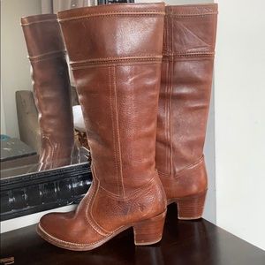 Brown Frye Boots Size 7